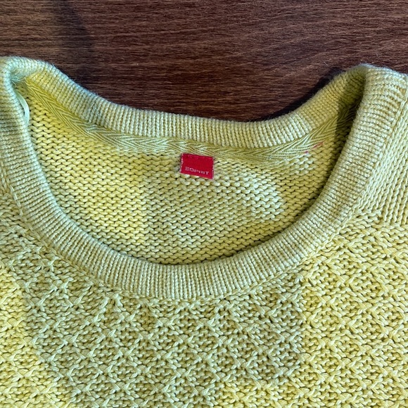 Cotton blend textured sweater petite size - Picture 2 of 6